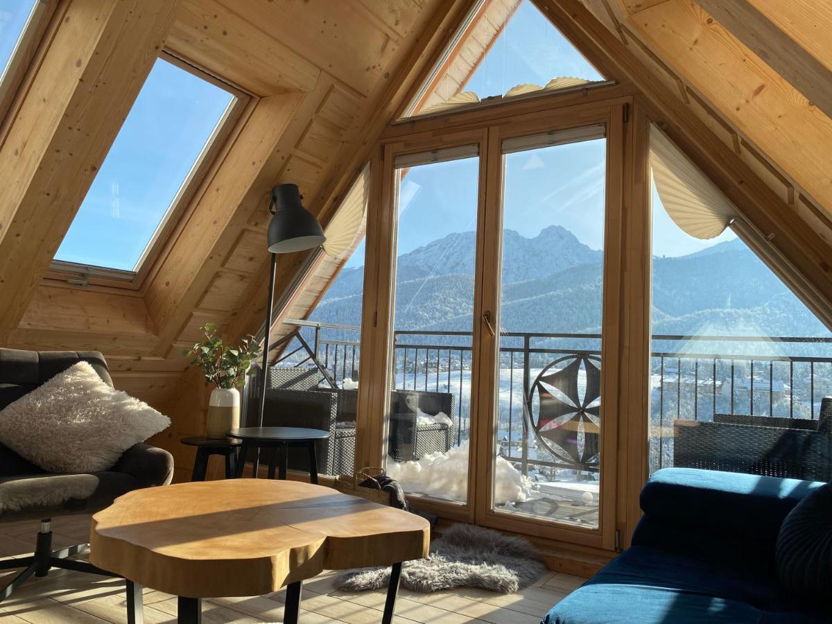 Giewont View Apartament -Top Floor Z Widokiem Na Giewont コシチェリスコ エクステリア 写真